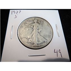 1927S Walking Liberty Half Dollar