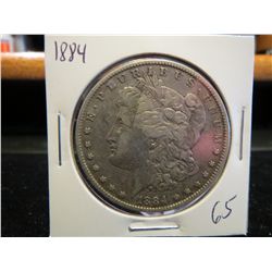 1884 Morgan Silver Dollar