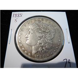 1885S Morgan Silver Dollar