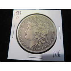 1889O Morgan Silver Dollar