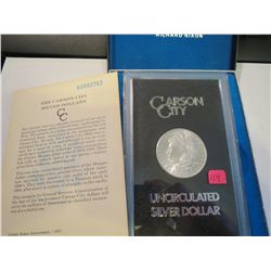 1883CC Morgan Silver Dollar - GSA with Box and COA