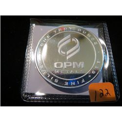 OPM Round 1oz .999 Fine Silver