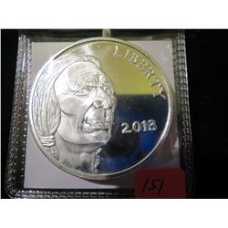 2013 Indian and Buffalo .999 1oz Silver