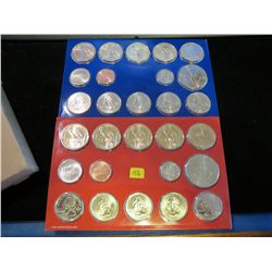 2007 P & D US Mint Complete Set 28 Pieces $13.82 Face - UNC