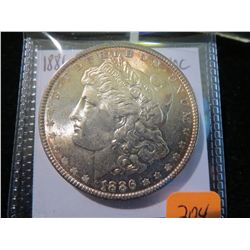 1886 Morgan Silver Dollar - UNC