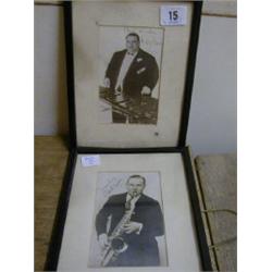 TWO FRAMED BLACK AND WHITE PHOTOGRAPHS S 