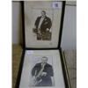 Image 1 : TWO FRAMED BLACK AND WHITE PHOTOGRAPHS S 