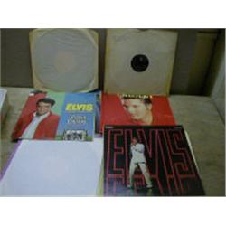 FOURTEEN ELVIS RECORDS, 33 1/3 RPM INCLU 