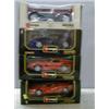 Image 1 : FOUR BOXED BURAGO MODEL CARS, FERRARI 45 
