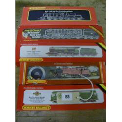 FIVE BOXED HORNBY MODELS. LOCOMOTIVES DI 