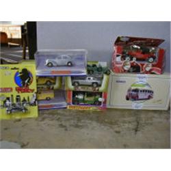 NINE BOXED DIE-CAST MODELS INCLUDING A D 