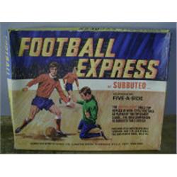 SUBBUTEO FOOTBALL EXPRESS BOXED GAME. 