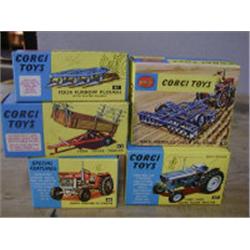 CORGI TOYS, FOUR BOXED DIE-CAST MODELS, 