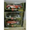 Image 1 : THREE BURAGO DIE CAST MODELS CHEVROLET, 