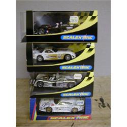 SCALECTRIX, FOUR BOXED MODELS, TDR SPEED 