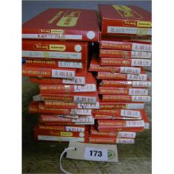 TRIANG HORNBY, THIRTY TWO BOXES OF TRAIN 