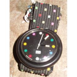 BLACK POP SWATCH, 1991 STAR PARADE. 