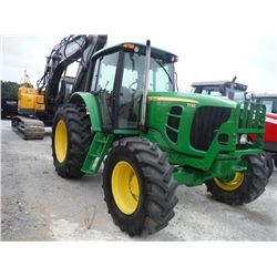 2010 JOHN DEERE 7130 4X4 FARM TRACTOR, S/N L07130B628331, 97 HP, 3 PTH, PTO, 3 hyd remotes, ECAB w/A