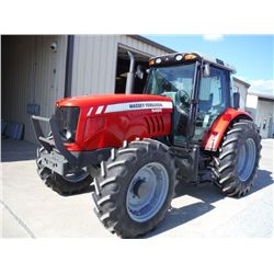 2009 MASSEY FERGUSON 5465 4X4 FARM TRACTOR, S/N U237008, 100 HP, 3 PTH, PTO, 3 hyd remotes, Dyna 4 T