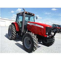 2008 MASSEY FERGUSON 5465 4X4 FARM TRACTOR, S/N T161004, 100 HP, 3 PTH, PTO, 3 hyd remotes, Dyna 4 T