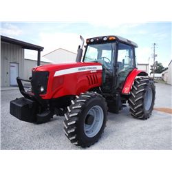 2008 MASSEY FERGUSON 5465 4X4 FARM TRACTOR, S/N T161034, 100 HP, 3 PTH, PTO, 3 hyd remotes, Dyna 4 T