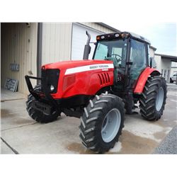 2008 MASSEY FERGUSON 5465 4X4 FARM TRACTOR, S/N T148086, 100 HP, 3 PTH, PTO, 3 hyd remotes, Dyna 4 T