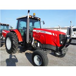 2010 MASSEY FERGUSON 5465 FARM TRACTOR, S/N V011036, 100 HP, 3 PTH, PTO, 3 hyd remotes, Dyna 4 Trans