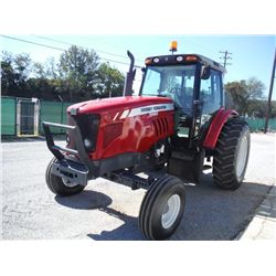 2010 MASSEY FERGUSON 5465 FARM TRACTOR, S/N V012002, 100 HP, 3 PTH, PTO, 3 hyd remotes, Dyna 4 Trans
