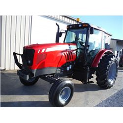 2010 MASSEY FERGUSON 5465 FARM TRACTOR, S/N V012028, 100 HP, 3 PTH, PTO, 3 hyd remotes, Dyna 4 Trans