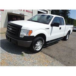 2012 FORD F150 XL EXTENDED CAB 4X4 PICKUP, S/N 1FTEX1EM0CFB03648, V6 gas, A/T, A/C, odometer reading
