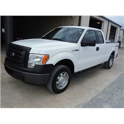 2012 FORD F150 XL EXTENDED CAB 4X4 PICKUP, S/N 1FTEX1EMXCFC22601, V6 gas, A/T, A/C, odometer reading