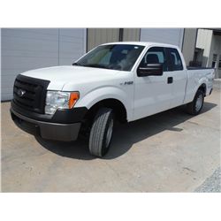 2012 FORD F150 XL EXTENDED CAB PICKUP, S/N 1FTEX1CM7CFB58827, V6 gas, A/T, A/C, odometer reading 42,