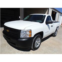 2012 CHEVROLET SILVERADO 1500 PICKUP, S/N 1GCNCPEA5CZ223223, V8 gas, A/T, A/C, odometer reading 58,6