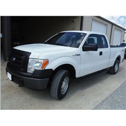 2011 FORD F150 XL EXTENDED CAB 4X4 PICKUP, S/N 1FTEX1EM5BFC07115, V6 gas, A/T, A/C, odometer reading