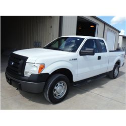 2011 FORD F150 XL EXTENDED CAB 4X4 PICKUP, S/N 1FTEX1EM8BFC07111, V6 gas, A/T, A/C, odometer reading