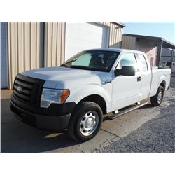 2011 FORD F150 XL EXTENDED CAB PICKUP, S/N 1FTFX1CF9BFB05406, V8 gas, A/T, A/C, odometer reading 53,