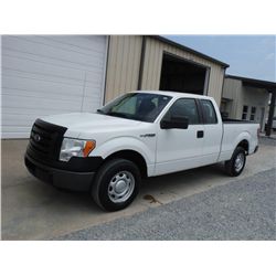 2011 FORD F150 XL EXTENDED CAB PICKUP, S/N 1FTEX1CM6BFB46912, V6 gas, A/T, A/C, odometer reading 54,