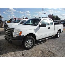 2011 FORD F150 XL EXTENDED CAB PICKUP, S/N 1FTEX1CM3BFB46883, V6 gas, A/T, A/C, odometer reading 57,