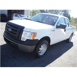 2011 FORD F150 XL EXTENDED CAB PICKUP, S/N 1FTEX1CM5BFB17854, V6 gas, A/T, A/C, odometer reading 59,