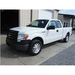 2011 FORD F150 XL EXTENDED CAB PICKUP, S/N 1FTEX1CMXBFB17851, V6 gas, A/T, A/C, odometer reading 72,