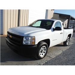 2011 CHEVROLET SILVERADO 1500 PICKUP, S/N 1GCNCPEA3BZ321066, V8 gas, A/T, A/C, odometer reading 89,5