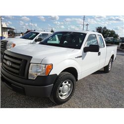 2010 FORD F150 XL EXTENDED CAB PICKUP, S/N 1FTFX1CV7AKB68307, V8 gas, A/T, A/C, odometer reading 48,