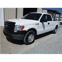 2010 FORD F150 XL EXTENDED CAB PICKUP, S/N 1FTFX1CV0AFC63297, V8 gas, A/T, A/C, odometer reading 56,