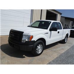 2010 FORD F150 XL EXTENDED CAB PICKUP, S/N 1FTFX1CV4AFB81394, V8 gas, A/T, A/C, odometer reading 59,