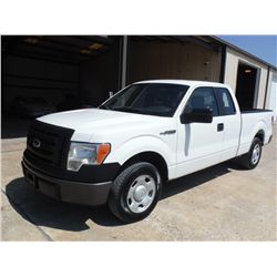 2009 FORD F150 XL EXTENDED CAB PICKUP, S/N 1FTRX12VX9FB02353, V8 gas, A/T, A/C, odometer reading 50,