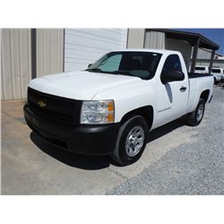 2008 CHEVROLET SILVERADO 1500 PICKUP, S/N 1GCEC14098Z288217, V8 gas, A/T, A/C, odometer reading 45,4