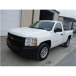 2008 CHEVROLET SILVERADO 1500 PICKUP, S/N 1GCEC14068Z287090, V8 gas, A/T, A/C, odometer reading 46,5