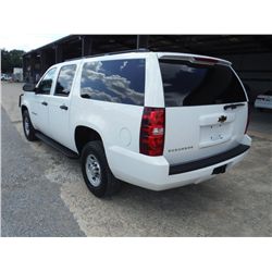 2010 CHEVROLET SUBURBAN 4X4, S/N 1GNZKLEG0AR165107, V8 gas, A/T, A/C, brush guard w/ winch, odometer