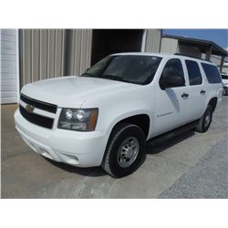 2008 CHEVROLET SUBURBAN LS 4X4, S/N 3GNGK26K88G306388, V8 gas, A/T, A/C, odometer reading 91,402 mil