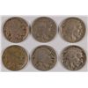 Image 1 : BUFFALO NICKEL LOT (6)